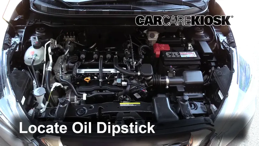 2019 Nissan Kicks S 1.6L 4 Cyl. Oil Check Oil Level